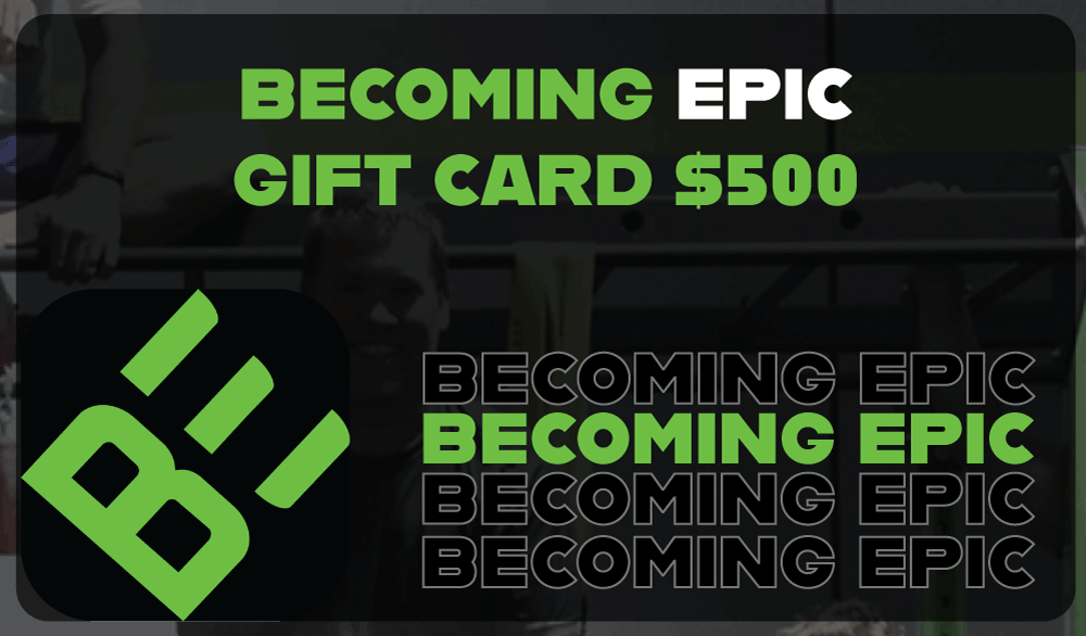 Becoming Epic Gift Cards