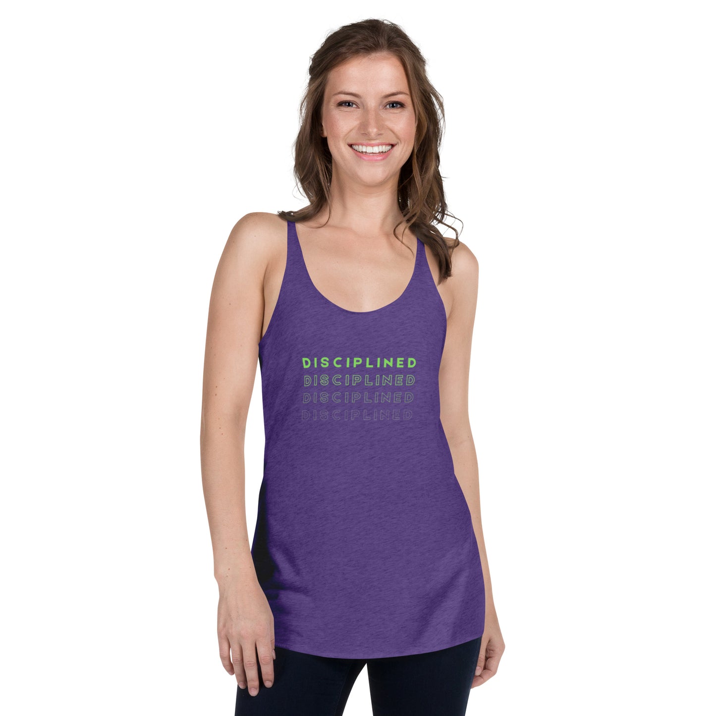 Women's Be Disciplined Racerback Tank