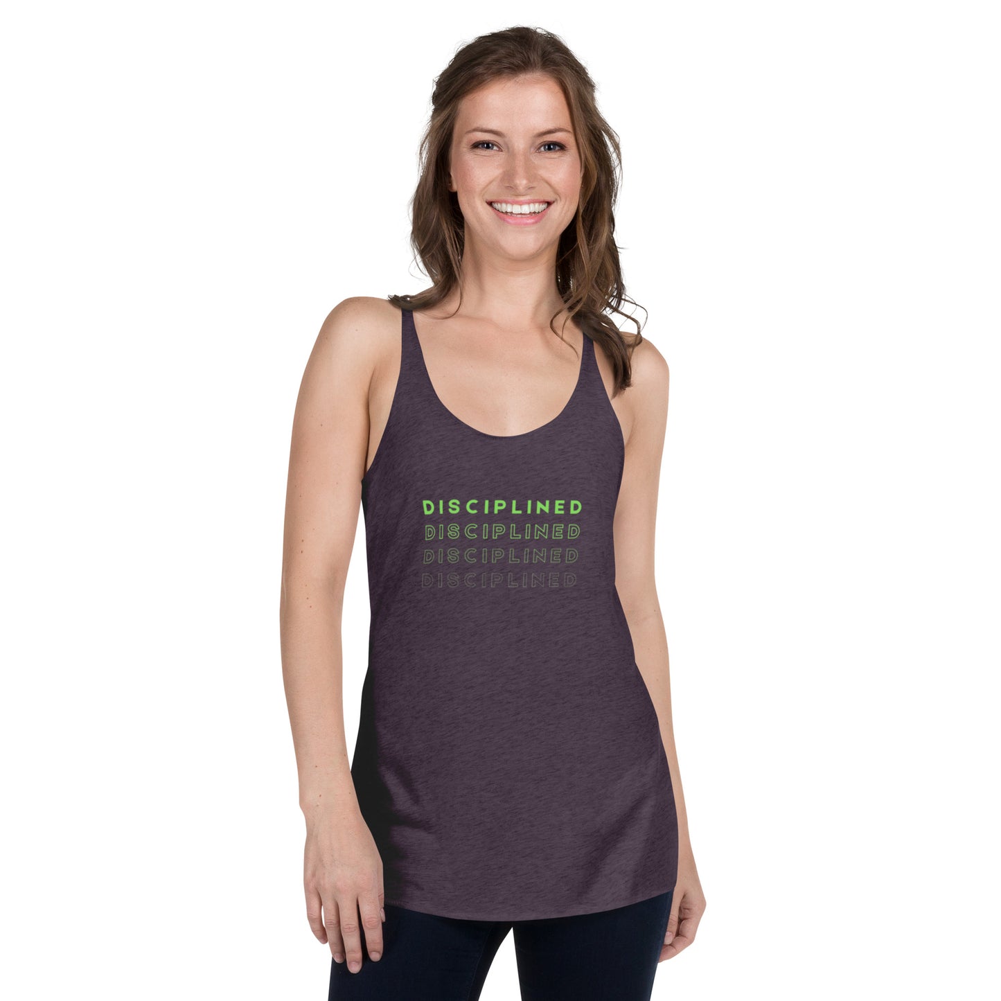 Women's Be Disciplined Racerback Tank