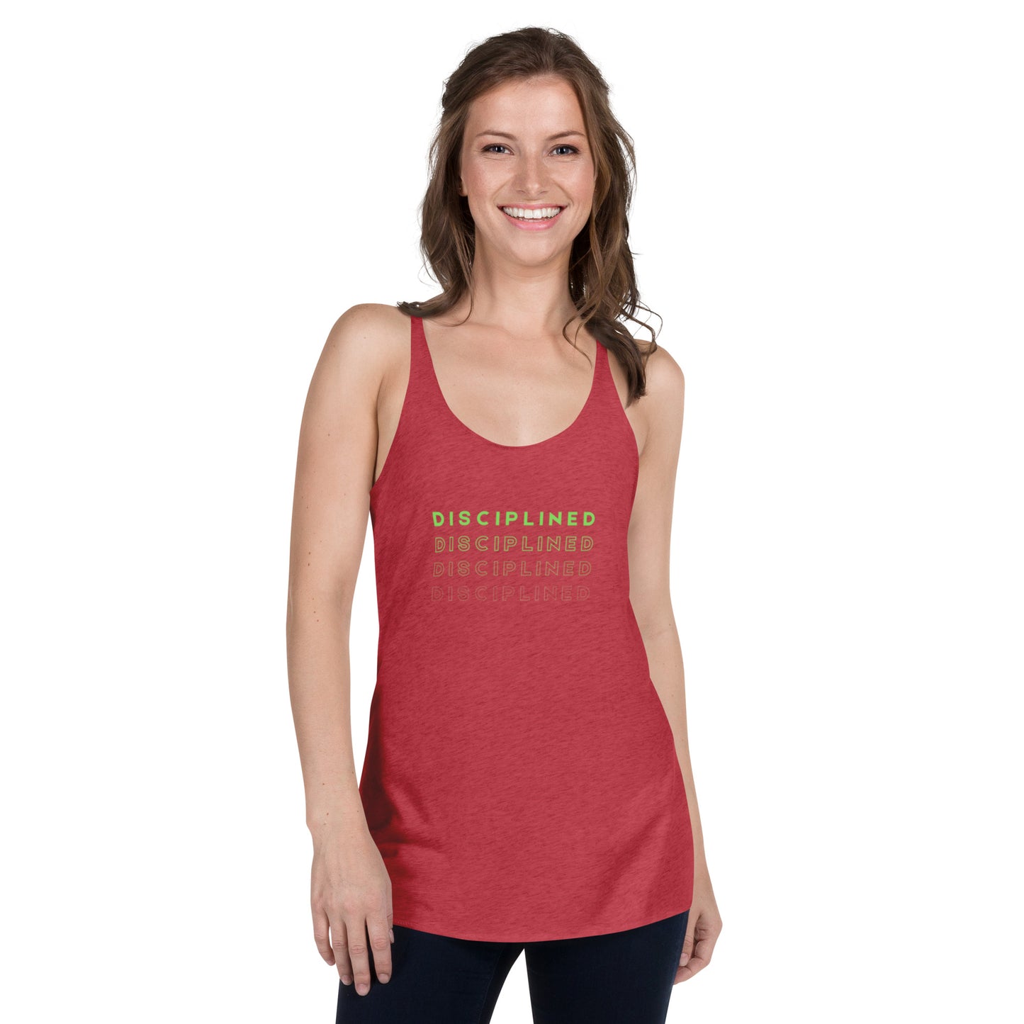 Women's Be Disciplined Racerback Tank