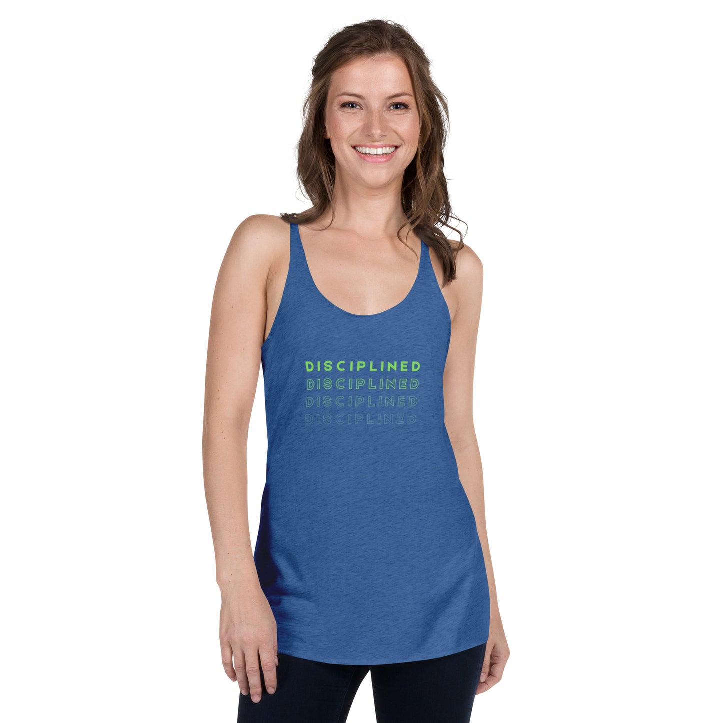 Women's Be Disciplined Racerback Tank