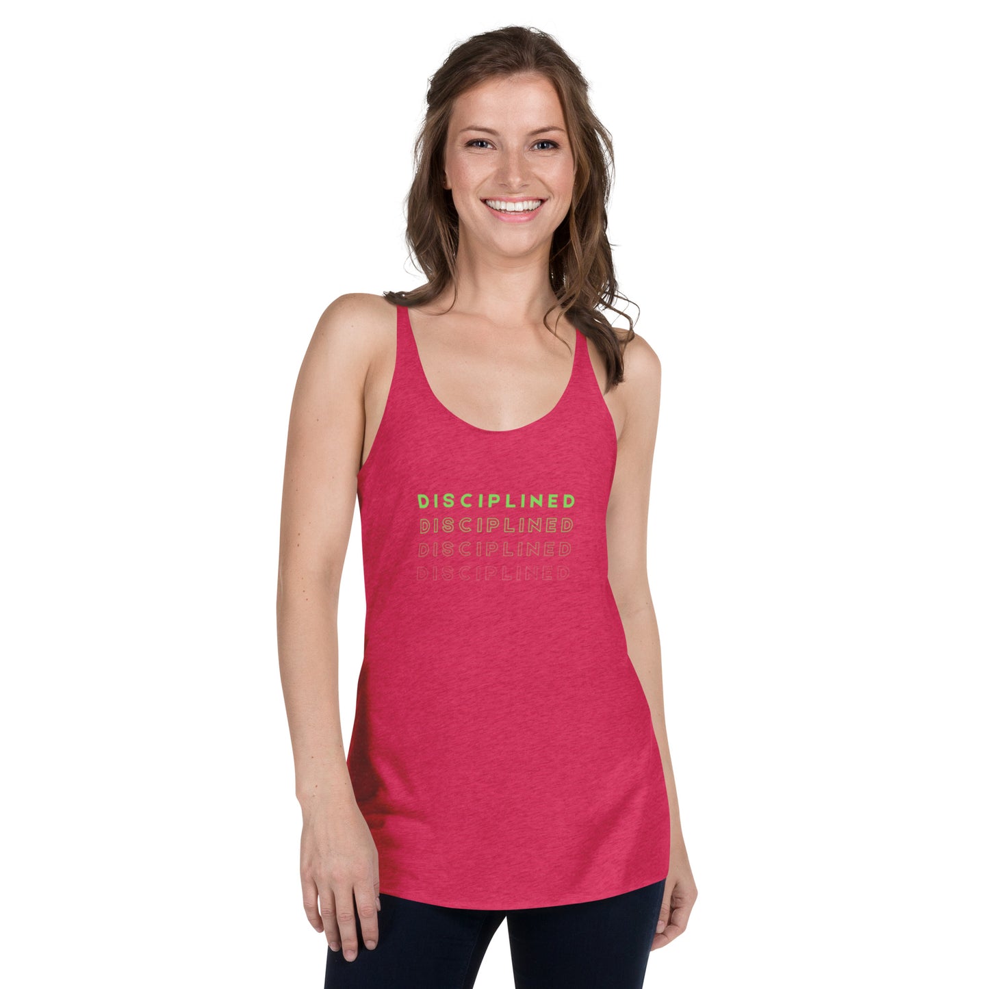 Women's Be Disciplined Racerback Tank