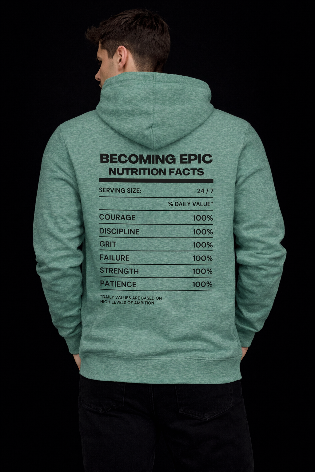 Nutrition Facts Hoddie