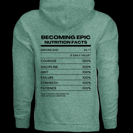 Kelly Green Heather - BACK