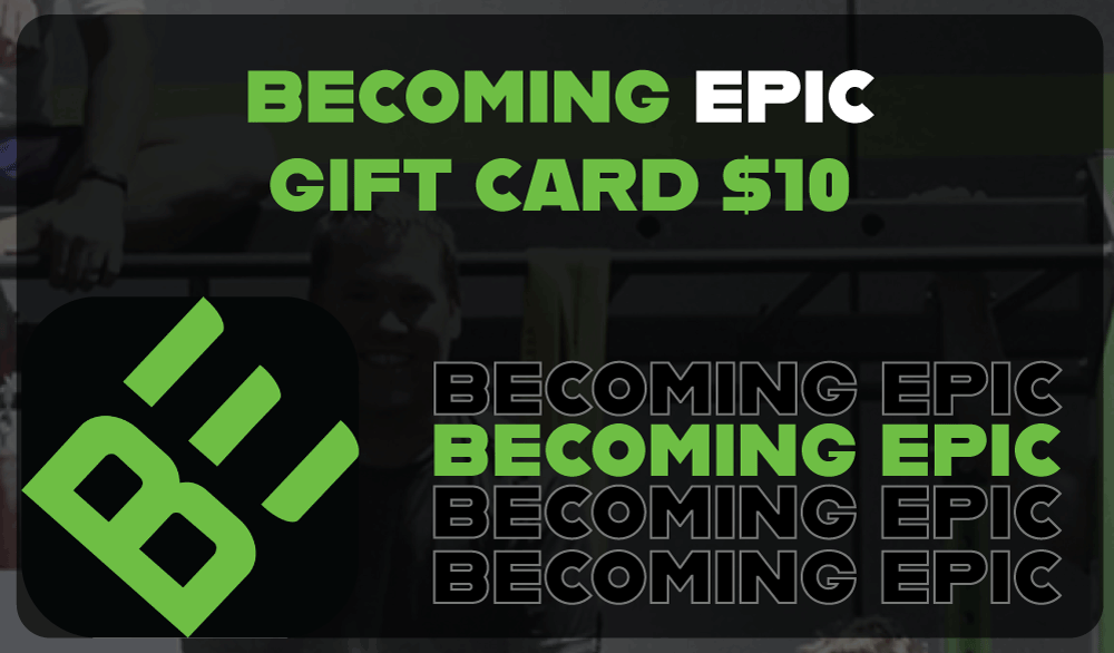 Becoming Epic Gift Cards