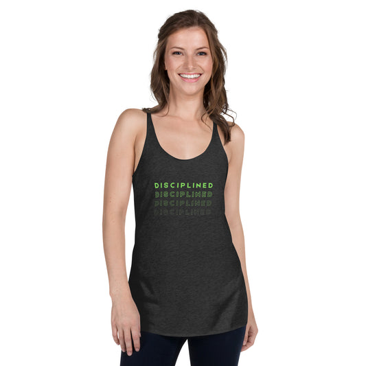 Women's Be Disciplined Racerback Tank